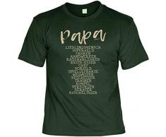 Art & Detail Shirt Tshirt Papa - Papa LieblingsMensch SuperHeld Fahrer Handwerker KuschelTiger - als Präsent und Dankeschön