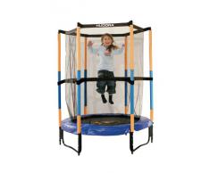 HUDORA Kinder Trampolin Joey Sicherheitstrampolin Jump 3.0, 140 cm, 65596