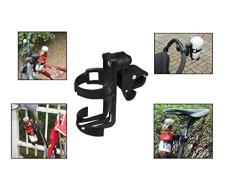 LL-Golf Universal Fahrrad Getränkehalter/Flaschenhalter/Kinderwagen/Rollstuhl/Rollator/Trinkflaschen Halter/Bottle Holder