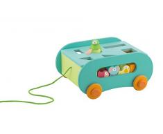 Trudi 82729 Teich im Nachziehwagen Set Konstruktionsspielzeug, 26 x 13 x 22 cm