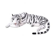 TE-Trend XL Tiger Großkatze Kuscheltier Plüsch 70cm Stofftier weiß