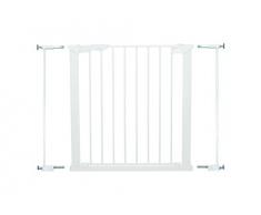 BabyDan Premier Türschutzgitter / Treppenschutzgitter zum Klemmen, 86 - 93.3 cm - hergestellt in Dänemark und vom TÜV GS geprüft, Farbe: Weiß