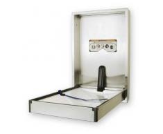 Hygiene-shop Top-Select Wandwickeltisch aus Nirosta-Stahl Vertikal - Aufputz