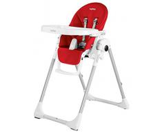 Peg Perego H5PPZ2FR Hochstuhl mit Baby-Liegefunktion, Prima Pappa Zero3, fragola