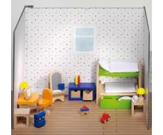 Puppenmöbel Kinderzimmer (28-teilig)