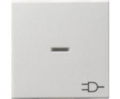 Gira 020903 Wippe Kontroll Symbol Steckdose System 55, reinweiß