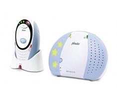 Alecto DBX-85 Digitale Eco DECT Babyphone (100% störungsfrei), hohe Reichweite von bis zu 300 Meter, Rücksprechfunktion, LED-Geräuschanzeige und Nachtlicht
