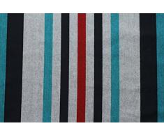 Vivere Doppel Baumwolle Hängematte mit Hängemattengestell 250 cm, Denim