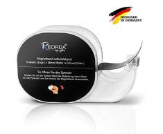 Reorda Magnetband - Selbstklebend im Spender mit optimierter Magnetstärke - Magnetleiste mit vielseitigen Einsatzmöglichkeiten - Individuelle Magnetstreifen I Magnetklebeband I Magnetwand I Tape