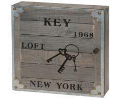 Schlüsselkasten Schlüsselschrank Vintage Nostalgie Retro Antik - New York 1968
