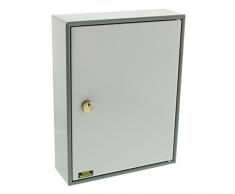 Burg Wächter Wand-Schlüsselschrank, 57 Haken, Rechtsanschlag, Stahlblech, Höhe: 350 mm, 6700/57 R