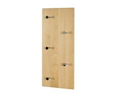 Wandgarderobe Bergen 5 Buche massiv
