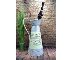 Livitat® Regenschirmständer 58 x 28 cm Schirmständer Landhaus Vintage Blech Metall LV5096
