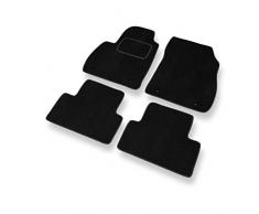 Mossa Premium Fußmatten - 4-teilig - schwarz - Automatten Velours - 5902538768283