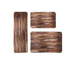 Nunbee Designer Fußmatte Anti Rutsch Unterlage Wasseraufnahme Teppich Praktische Schmutzfangmatte Haustür Flur Innenbereich Aussen Lustig Waschbar Weihnachten, Stil 2 50 * 80cm