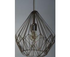 EGLO 49259 Hängeleuchte Carlton 1 Stahl E27, mint