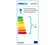 Relaxdays Pendelleuchte Glocca 2-flammig HBT: 116 x 81 x 24 cm Deckenleuchte höhenverstellbar aus Metall und Holz für zwei Leuchten Hängelampe in Glocken-Form als Deko-Element, schwarz