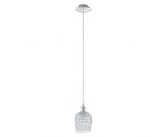 EGLO BONARES 1 Hängeleuchte, Stahl, 60 W, chrom