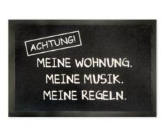 KUHEIGA Fussmatte/Schmutzfangmatte, 40 x 60 cm, Meine Wohnung