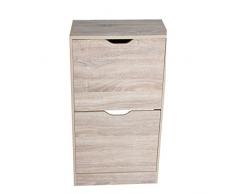 Style home Schuhregal Schuhständer Schuhablage Schuhschrank Schuhtruhe holz (8-12 Paar Schuhe Holz)