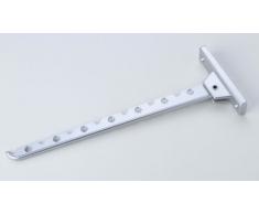 Haken Klapphaken Kleiderlüfter Aluminium silber Länge 310mm