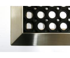 SZ Metall 28128 Fußmatte 90x60 cm + Edelstahlr