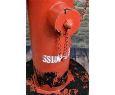 Livitat® Schirmständer 60 x 35 cm Regenschirmständer Hydrant Vintage Blech Metall LV5059