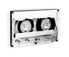 Schlüsselbrett Tape | Cooles Schlüsselboard mit Kassetten Motiv der 80er 90er | 5 Haken | Handmade