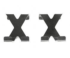 4x Garderobenhaken aus Edelstahl | Türhaken Türgarderobe | Türgarderobenhaken