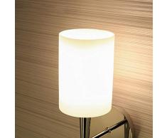 WLGG Wohnzimmer, Schlafzimmer, Esszimmer, Arbeitszimmer Feste Beleuchtung, Kreative Eisenwandleuchte Nachttischleuchte Lesewandleuchte Treppenhausleuchte Verandaleuchte Flurleuchte E27 Warmweiß,Weiß