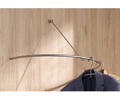 Phos Edelstahl Wandgarderobe G 300 HW