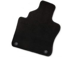 Bär-AfC AU00137 Premium Auto Fußmatten Velours Schwarz | Rand Kettelung Schwarz | Set 4-teilig | Passgenau für Modell Siehe Details
