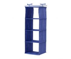 IKEA Hängeaufbewahrung JÄLL, Blau (84cm / 4 Fächer)