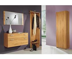 Möbeldesign Team 2000 Garderobenset kernbuche Flurgarderobe Dielenset 8003