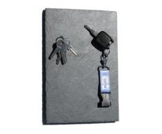 Magnetisches Schlüsselbrett aus Schiefer in 30 cm x 20 cm