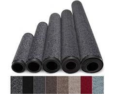 Jan Max Schmutzfangmatte - 5 Größen - Fußmatte für Innen und Außen - Sauberlaufmatte in dunkel grau anthrazit schwarz 40 x 60 cm
