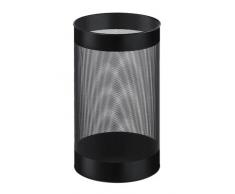 Schirmständer, Stahlblech gelocht, Inhalt 15 l, Hx D 400x240 mm, Farbe schwarz