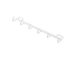 Haken-Wand hängend Garderobe Freier Punching Starker Haken Küche Schmiedeeisen Reihe Haken (6,5 X 32,5 cm) 6 Haken Wandhaken (Farbe: A) midiao ( Color : B )