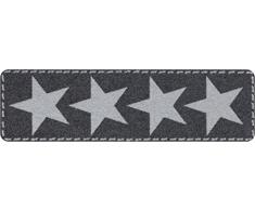 Salonloewe Fußmatte anthrazit Größe 30x100 cm