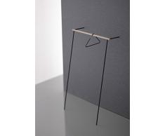 Roomsafari leanoon II Anlehngarderobe | Gestell schwarz | Kleiderstange Eiche