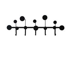ChangDe Hakenleiste Garderobe Haken - Nordic Schmiedeeisen Haken Home Wandbehang Kleiderhaken Veranda Key Hanging Wand Tür Rack 5 Haken (67,5x24 cm) Haken