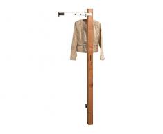 Wandgarderobe Flurgarderobe Garderobe Massivholz Garderobenleiste Gusmu V