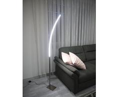 LED-Steh-Lese-LeuchteELINA Wohnraum-Wohnzimmer-Arbeitszimmer-Büro-Leuchte Stand-Sofa-Couch-Gang-Flur-Leuchte
