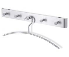 ZACK 50681 CANZO Garderobenleiste, 5 Haken, Edelstahl matt