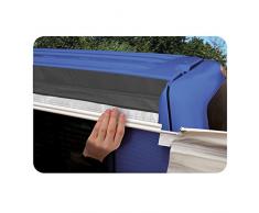 Magnetband 280 cm Lang die Magnetleiste verbindet Fahrzeug mit Vorzelt, dazu Kederadapter- Magnetstreifen mit Adapter schnell ab und anbauen zum trenen oder wieder verbinden