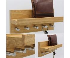 Schlüsselboard/Schlüsselbrett KasperoKey Eiche