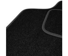 Mossa Premium Fußmatten - 4-teilig - schwarz - Automatten Velours - 5902538766067