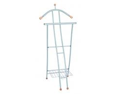 HAKU Möbel 84380 Herrendiener, alu natur, 48 x 48 x 110 cm