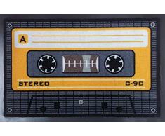 empireposter Tape - orange - Fussmatte, Größe: 60 x 40 cm, Material Polypropylen