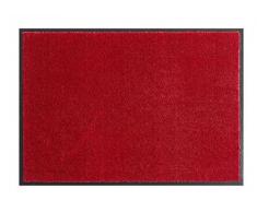 Softfußmatte - Schmutzfangmatte - Fußmatten in Soft und Clean in verschiedenen farben , sowie Größen - Trendfußmatte 2017 (100 x 180 cm, Bordeaux)